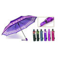 Imprimir Satin 3 Fold Open &amp; Close Umbrellas (YS-3FD22083970R)